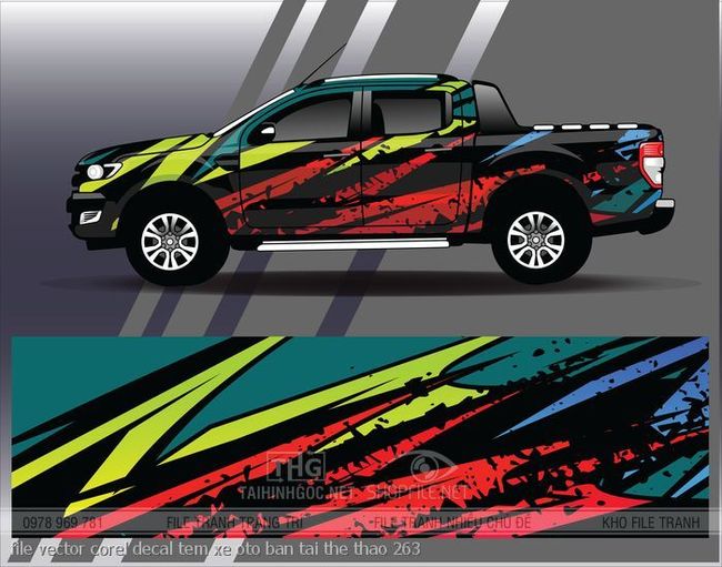 file vector corel decal tem xe oto ban tai the thao 263
