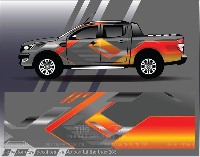 file vector corel decal tem xe oto ban tai the thao 265