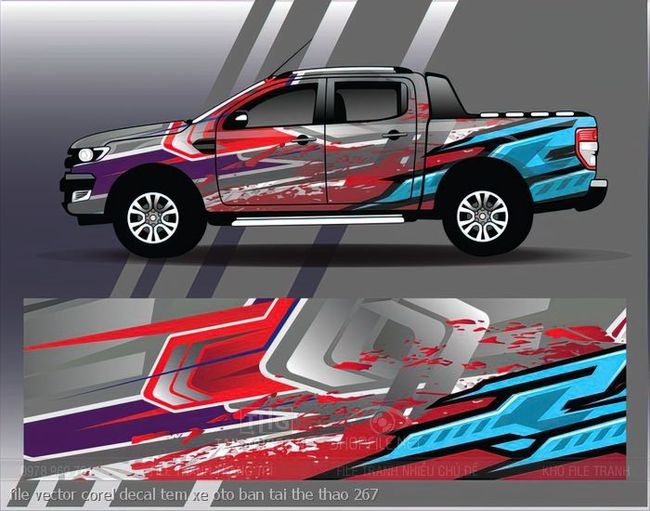 file vector corel decal tem xe oto ban tai the thao 267