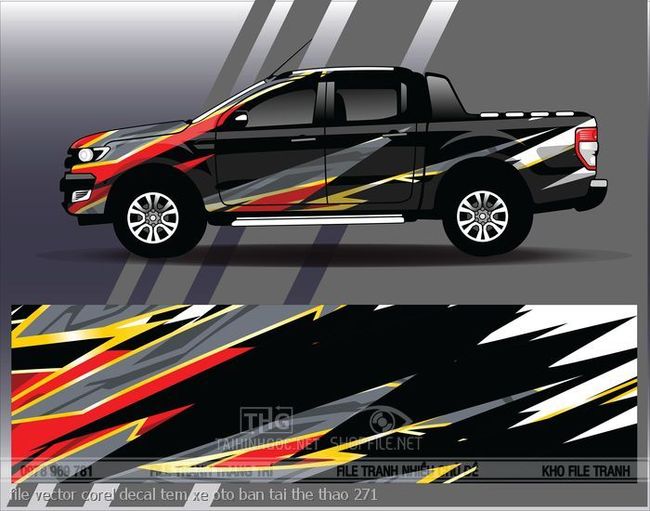 file vector corel decal tem xe oto ban tai the thao 271