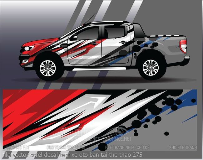 file vector corel decal tem xe oto ban tai the thao 275