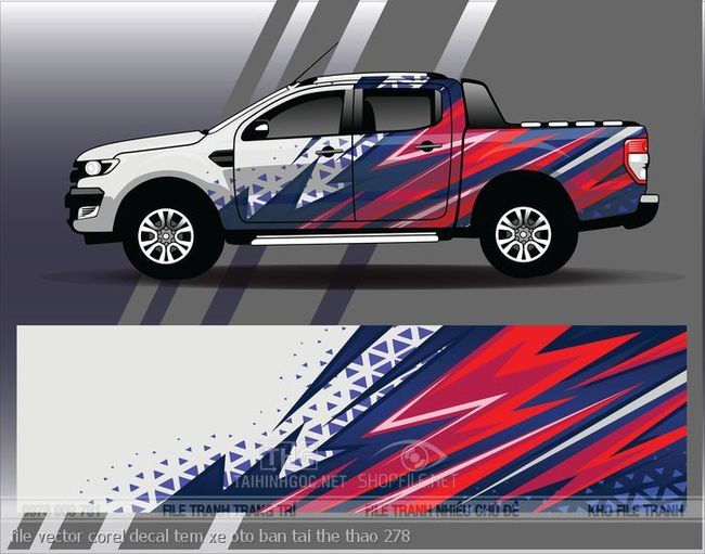 file vector corel decal tem xe oto ban tai the thao 278