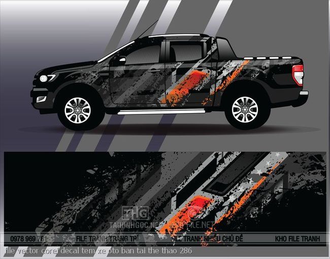 file vector corel decal tem xe oto ban tai the thao 286