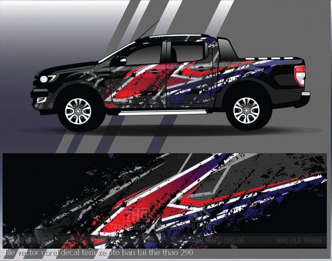 file vector corel decal tem xe oto ban tai the thao 290