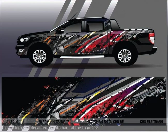 file vector corel decal tem xe oto ban tai the thao 292