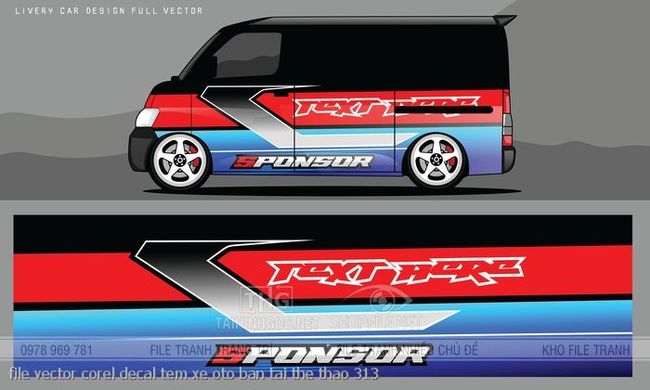 file vector corel decal tem xe oto ban tai the thao 313