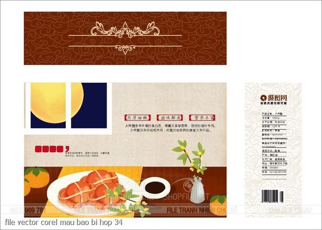 file vector corel mau bao bi hop 34