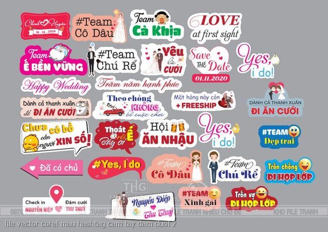 file vector corel mau hashtag cam tay dam duoi 2