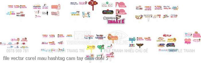 file vector corel mau hashtag cam tay dam duoi 5
