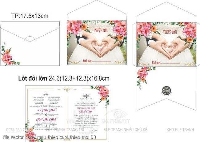 file vector corel mau thiep cuoi thiep moi 03