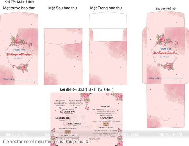 file vector corel mau thiep cuoi thiep moi 05