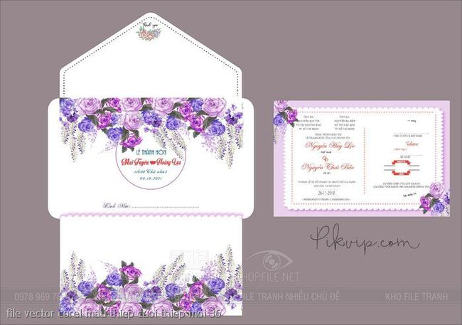 file vector corel mau thiep cuoi thiep moi 36