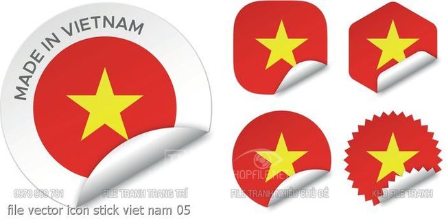 file vector icon stick viet nam 05