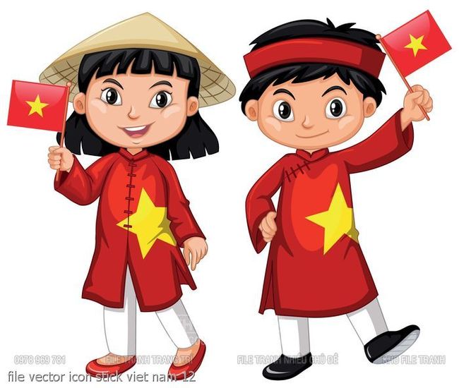 file vector icon stick viet nam 12