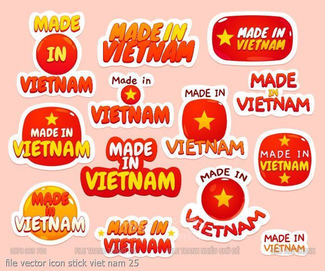 file vector icon stick viet nam 25
