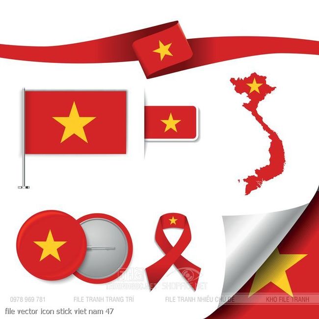 file vector icon stick viet nam 47