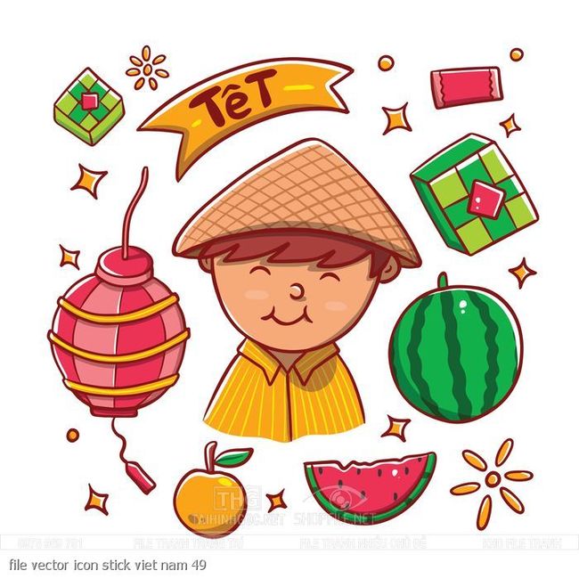 file vector icon stick viet nam 49