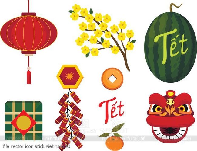 file vector icon stick viet nam 50