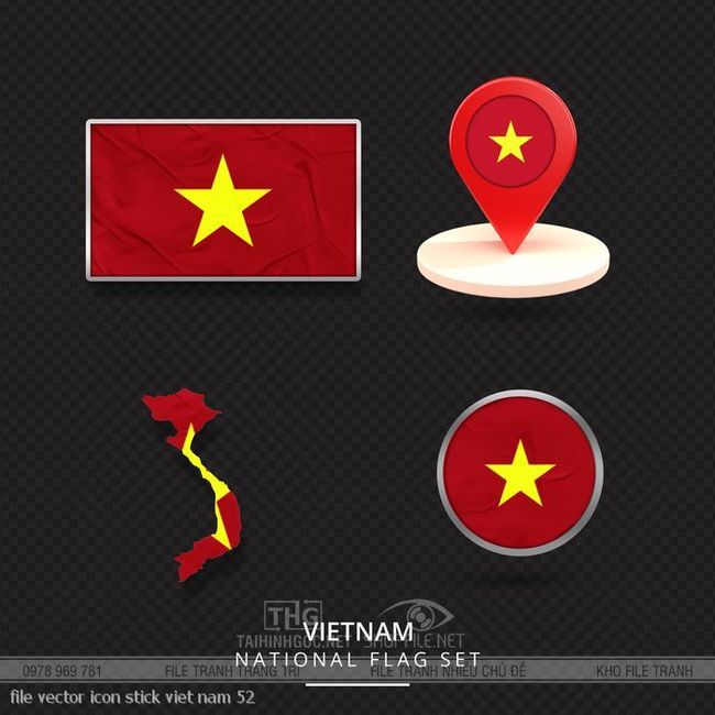 file vector icon stick viet nam 52