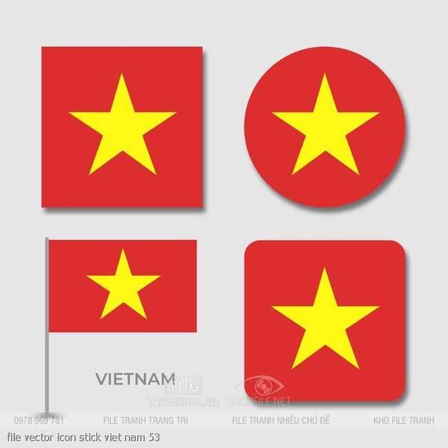 file vector icon stick viet nam 53