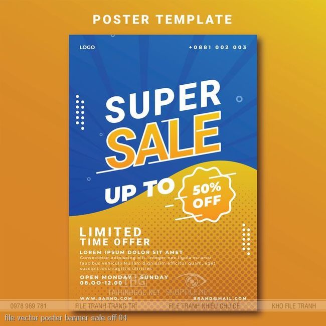 file vector poster banner sale off 04