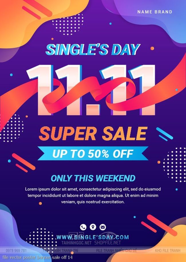 file vector poster banner sale off 14
