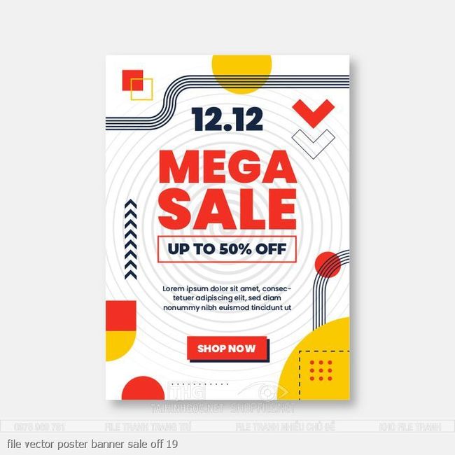 file vector poster banner sale off 19