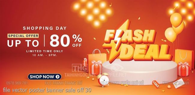 file vector poster banner sale off 30