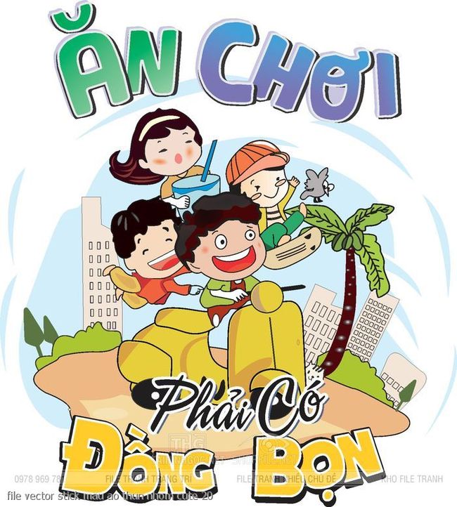 file vector stick mau ao thun nhom cute 20