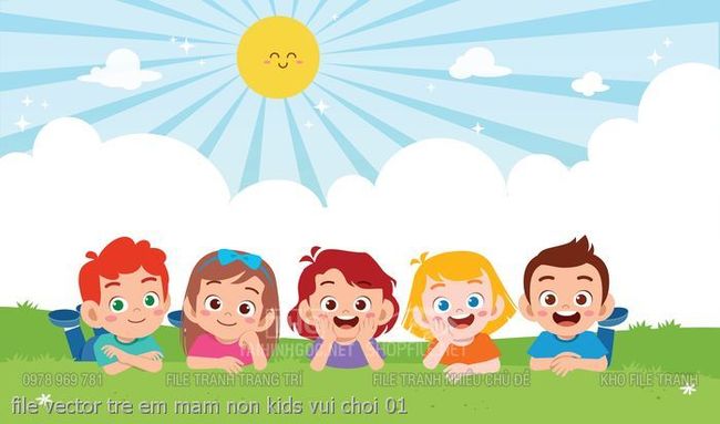 file vector tre em mam non kids vui choi 01