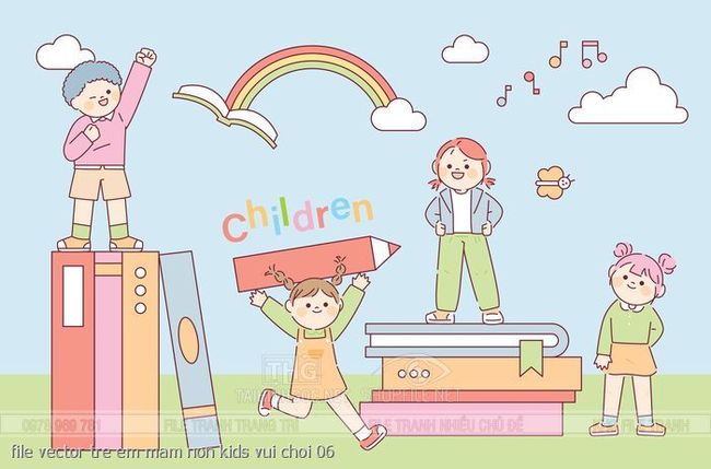 file vector tre em mam non kids vui choi 06
