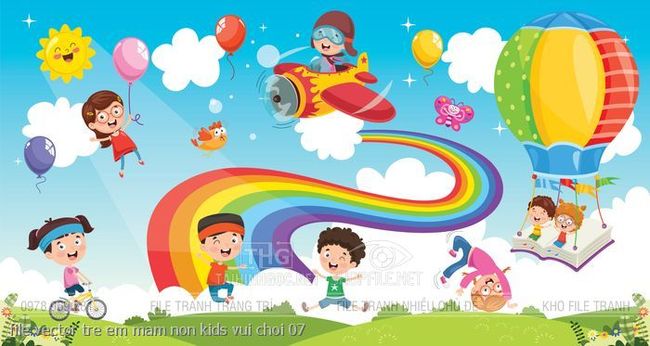 file vector tre em mam non kids vui choi 07