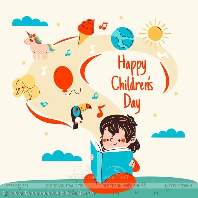 file vector tre em mam non kids vui choi 10