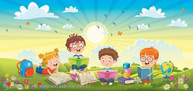 file vector tre em mam non kids vui choi 13