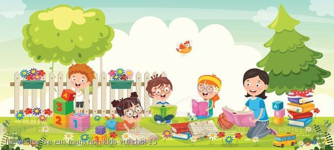 file vector tre em mam non kids vui choi 15