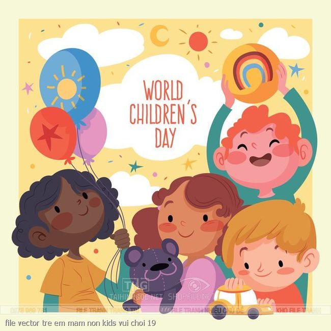 file vector tre em mam non kids vui choi 19