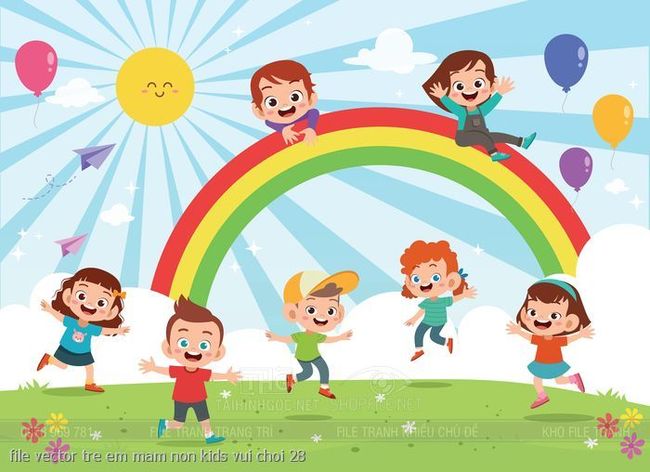 file vector tre em mam non kids vui choi 28