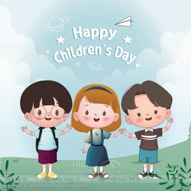 file vector tre em mam non kids vui choi 39