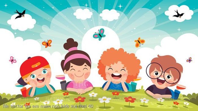 file vector tre em mam non kids vui choi 40