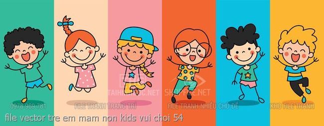file vector tre em mam non kids vui choi 54