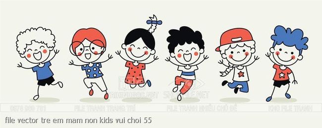 file vector tre em mam non kids vui choi 55