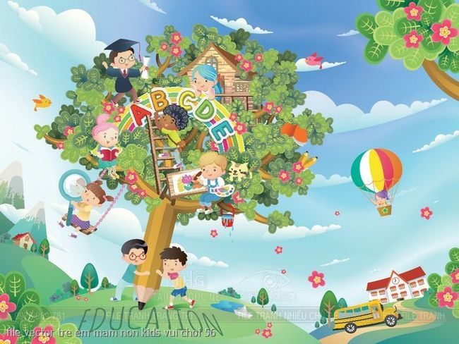 file vector tre em mam non kids vui choi 56
