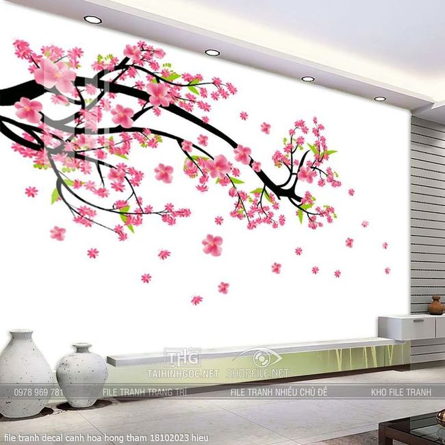 file tranh decal canh hoa hong tham 18102023 hieu