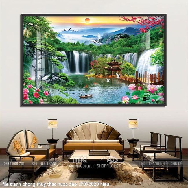 file tranh phong thuy thac nuoc dep 17072023 hieu