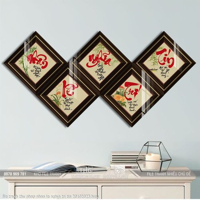 file tranh thu phap nhan le nghia tri tin 20102023 hieu