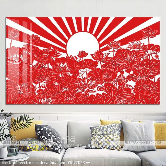 file tranh vector cnc decal hoa sen 03072023 vy