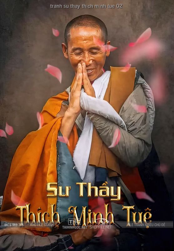 Tranh Sư Thầy Thích Minh Tuệ 02