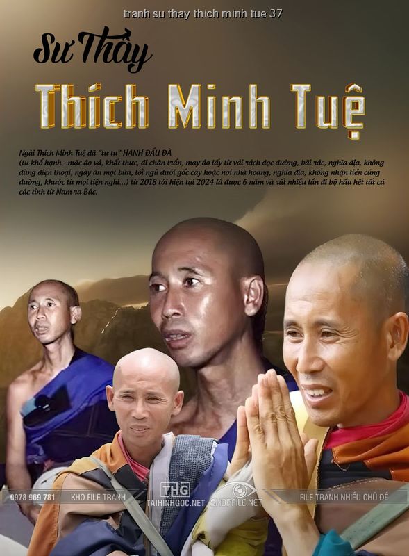 Tranh Sư Thầy Thích Minh Tuệ 37