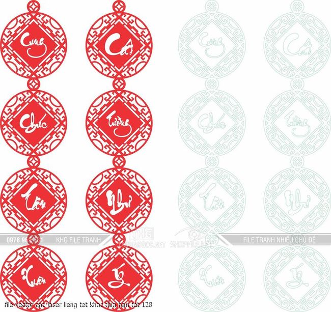 file vector cnc laser lieng tet khac dua hau tet 128
