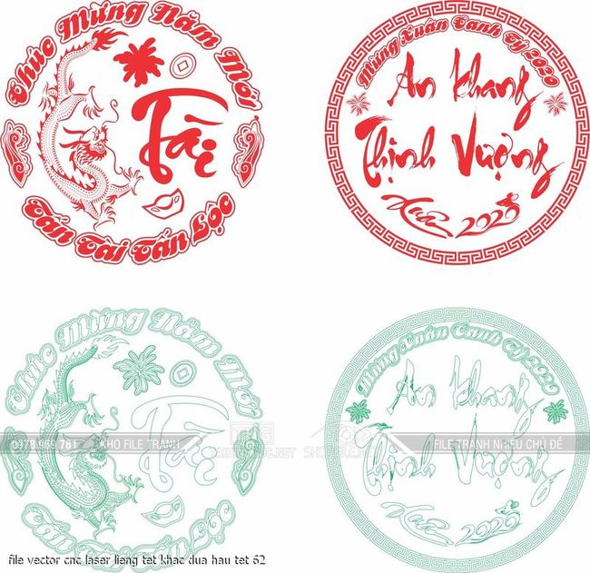 file vector cnc laser lieng tet khac dua hau tet 72